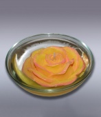 Свеча плавающая роза чайная 3376