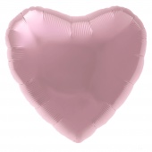 Шар 30"/76 см Сердце розовый фламинго 755822