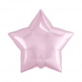 Шар 19"/48 см Звезда розовый фламинго 757512
