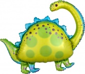 Шар 36"/91 см Фигура, Динозавр Бронтозавр 15432