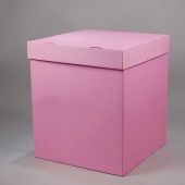 Коробка розовая 65х65 КРБ362