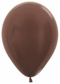 12"/30 см Шоколадные (576) металлик 100шт 238852
