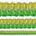 Гирлянда Декор 3,6м зелено-бело-желтая 1404-0357