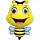 Шар 30"/76 см Фигура, Счастливая пчела 19886