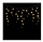 Эл.гирлянда бахрома 3м 75 лампочек черн.провод (теп.цвет)