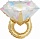 Шар 27"/69 см Фигура Кольцо с бриллиантом, золото 180762