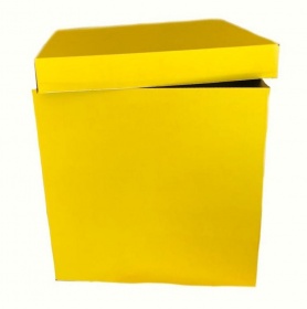 Коробка желтая 65х65
