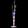 Стойка для шаров фонтан 7 насадок, с подсвет. 0,7м, разноцв. ВТ009