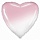 Шар 32"/81 см Сердце розовый градиент 206500BGR