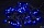 Эл.гирлянда 150 лампочек черн.провод (синий цвет)